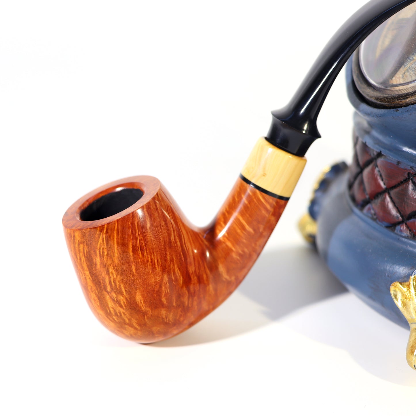 Full Bent Briar Wood Tobacco Pipe Packs of 12