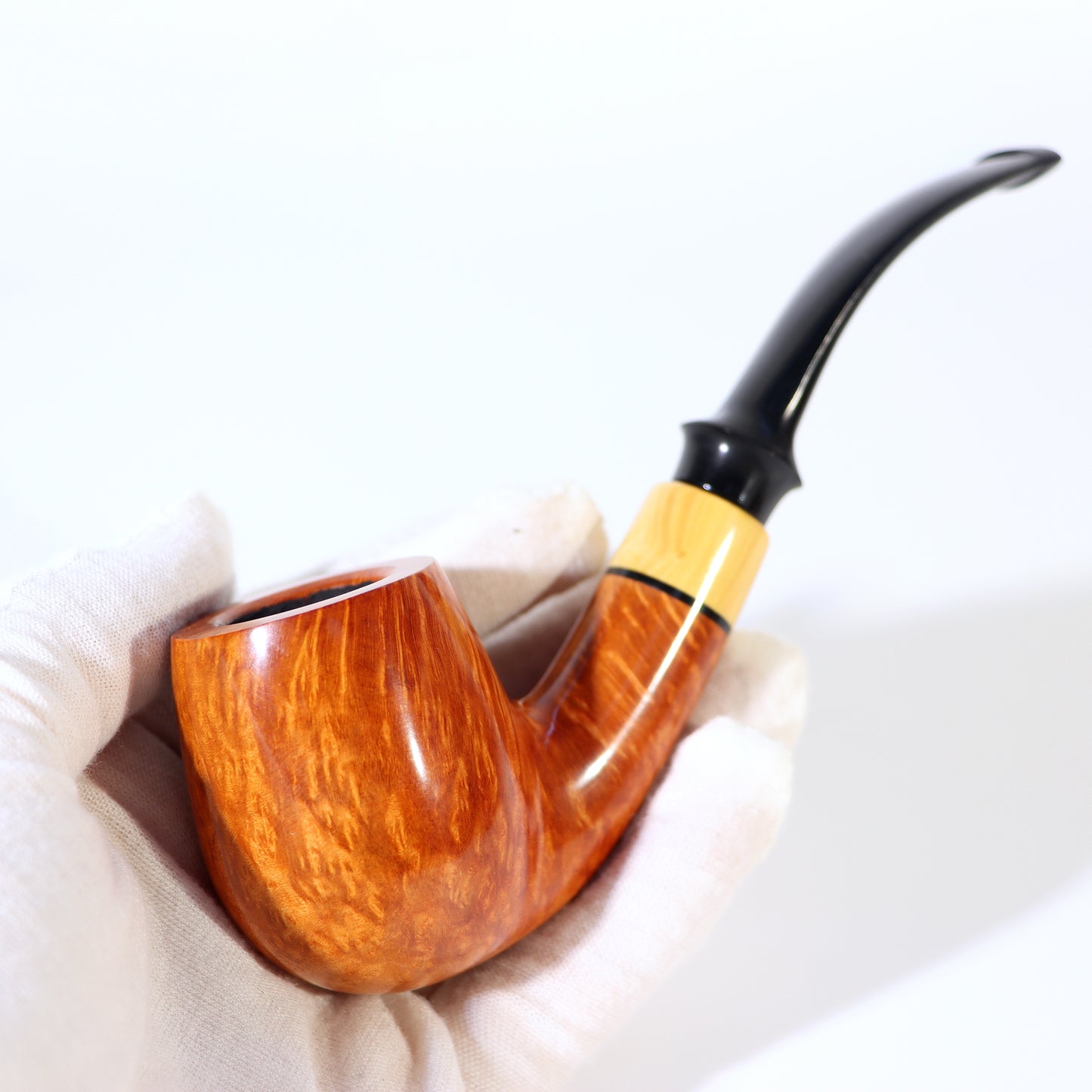 Full Bent Briar Wood Tobacco Pipe Packs of 12