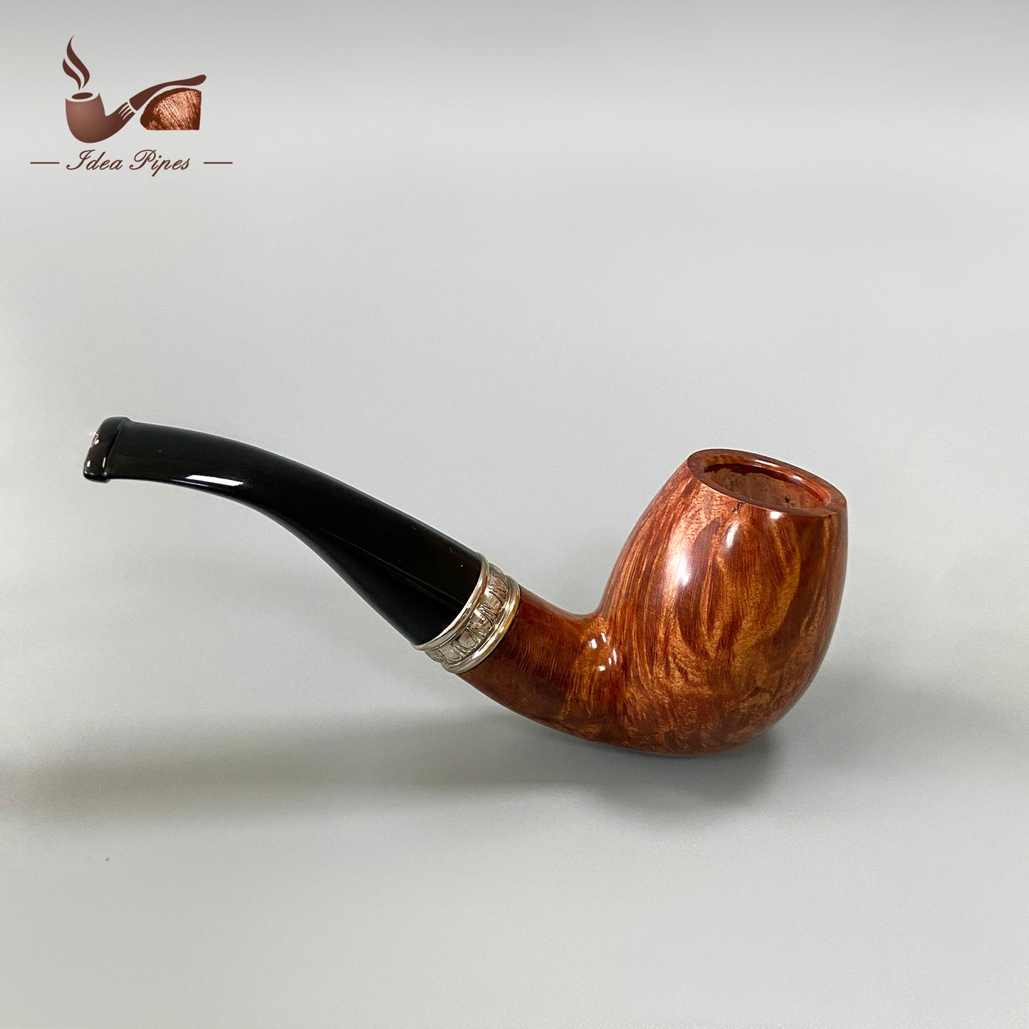 Tulip-Style Briar Wood Tobacco Smoking Pipe – Handcrafted Wooden Pipe for Men, Pack of 12 for Collectors & Retail