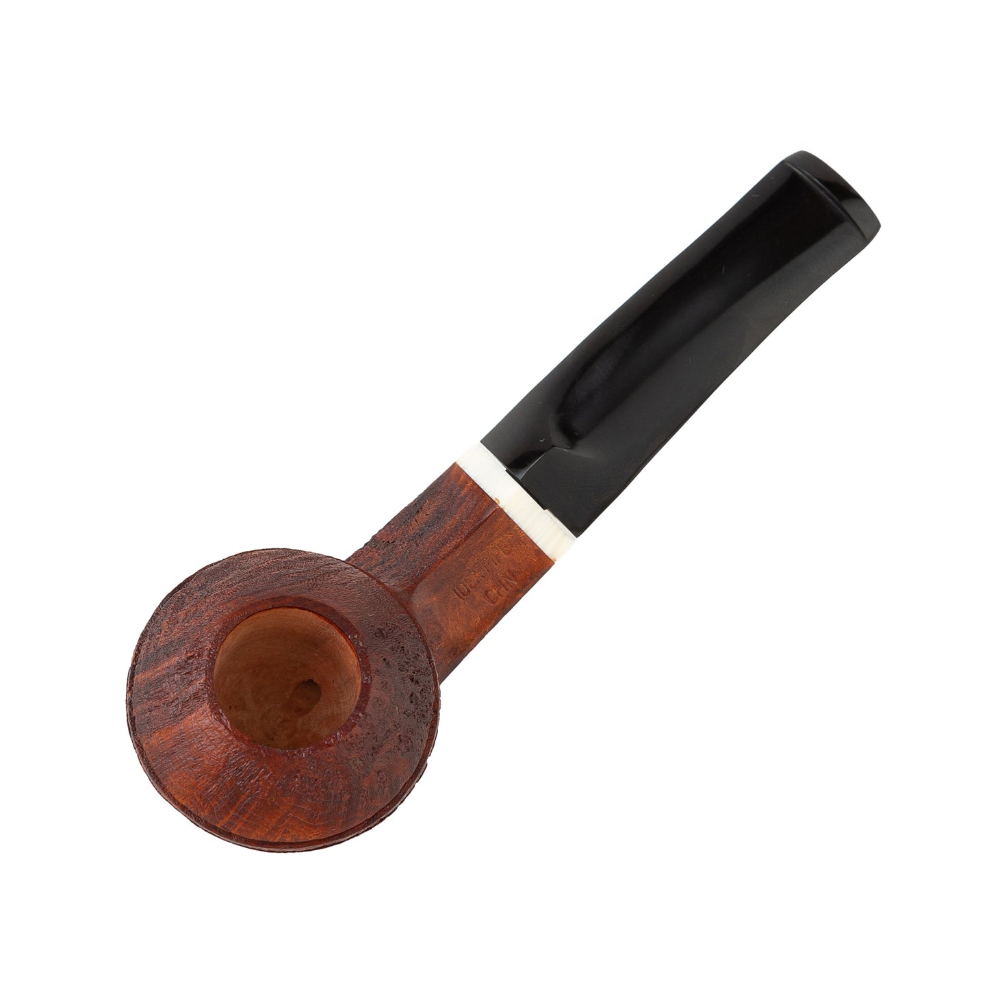 Slightly Bent Briar Wood Bulldog Tobacco Pipe – Handcrafted Wooden Smoking Pipe for Men, Pack of 12 for Collectors & Retail