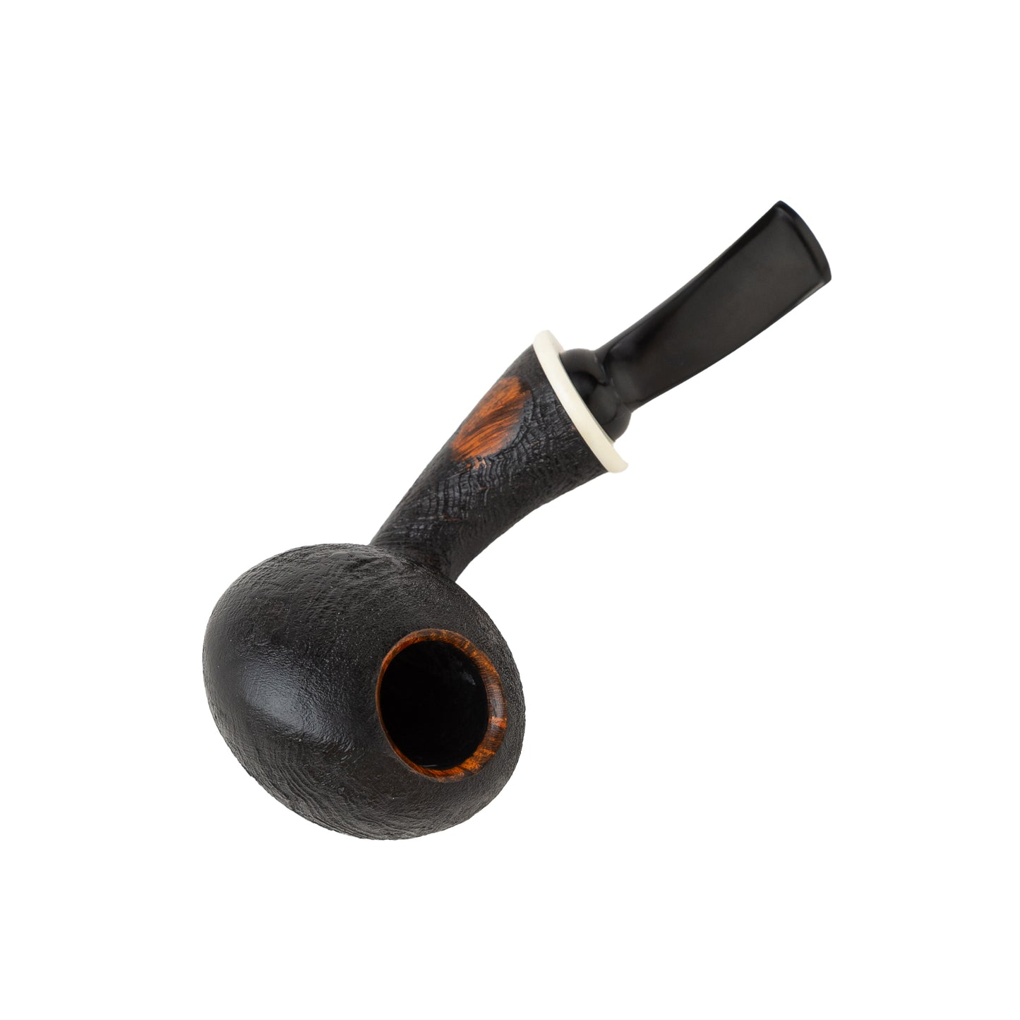 Long Stem Unique Shaped Pufferfish Briar Wood Tobacco Smoking Pipe – Handcrafted Wooden Pipe for Men, Pack of 12 for Collectors & Retail