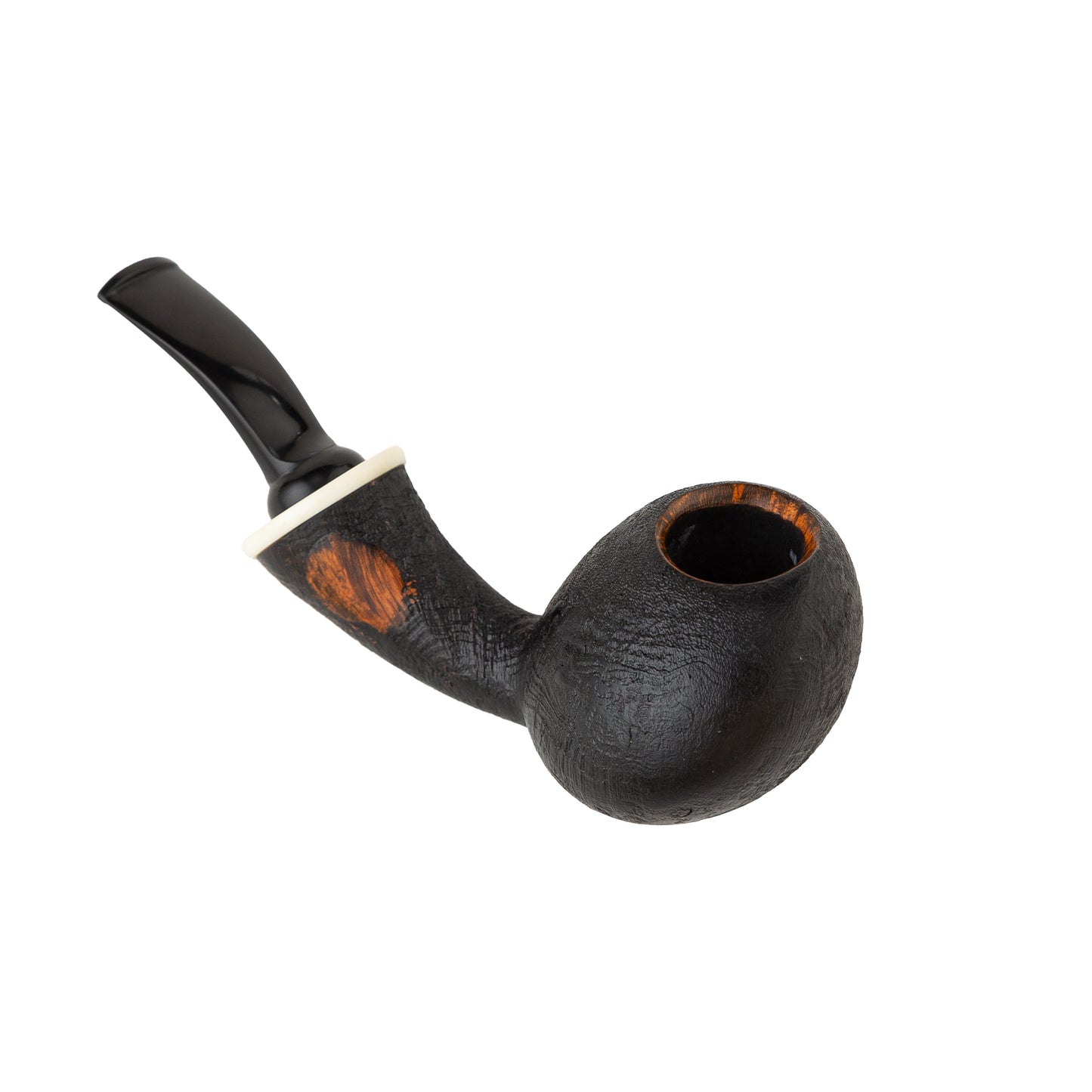 Long Stem Unique Shaped Pufferfish Briar Wood Tobacco Smoking Pipe – Handcrafted Wooden Pipe for Men, Pack of 12 for Collectors & Retail