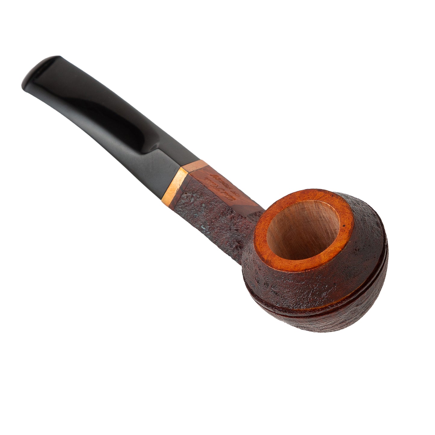 Slightly Bent Bullhead-Style Briar Wood Tobacco Smoking Pipe – Handcrafted Wooden Pipe for Men, Pack of 12 for Collectors & Retail