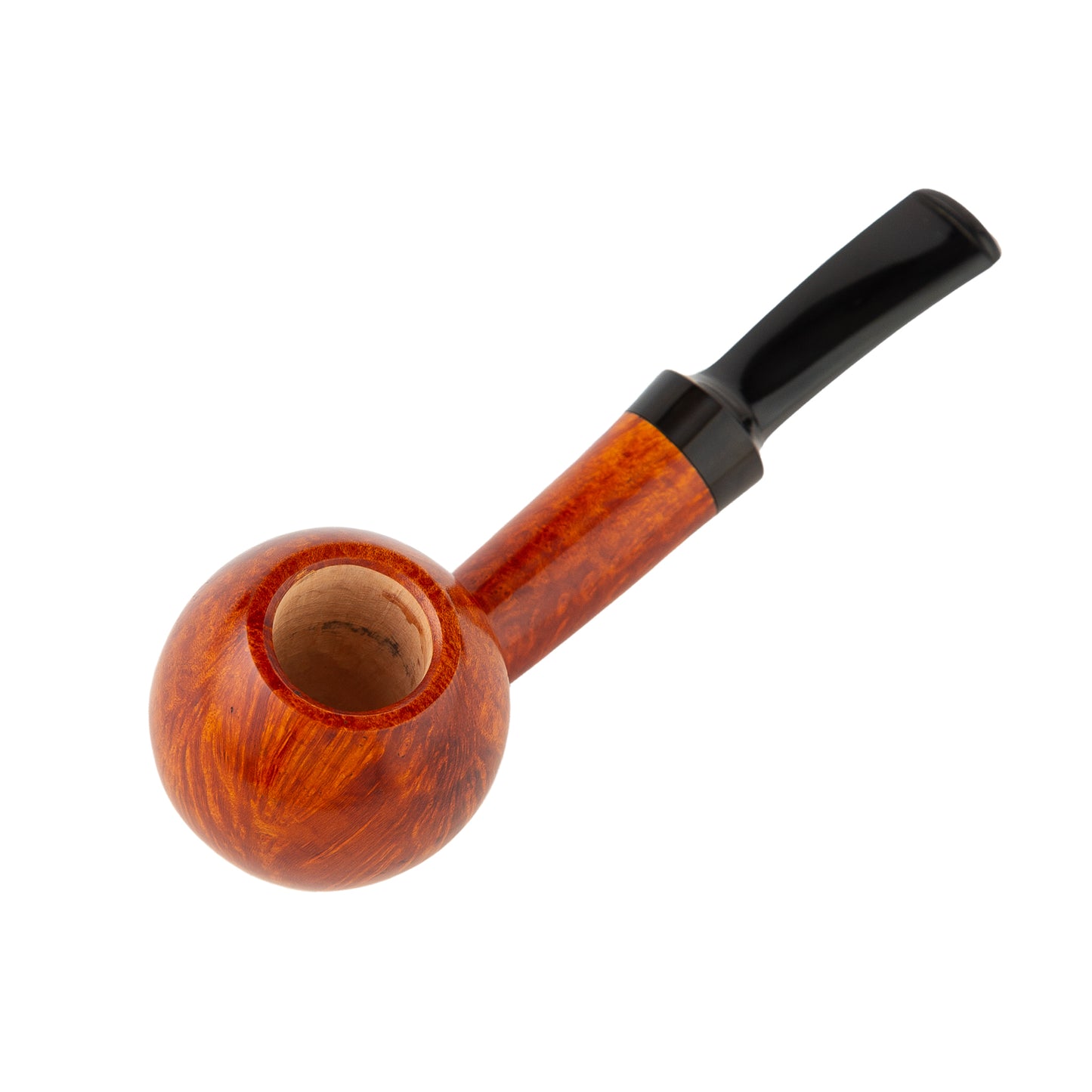 Long Stem Apple-Shaped Briar Wood Tobacco Smoking Pipe – Handcrafted Wooden Pipe for Men, Pack of 12 for Collectors & Retail