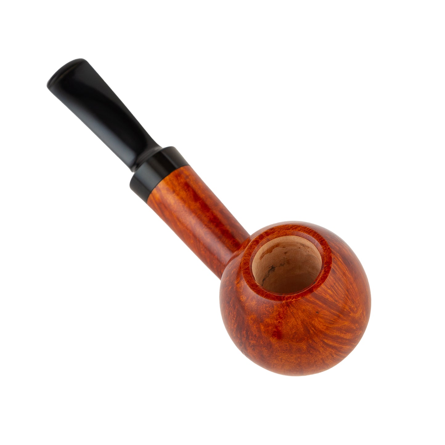 Long Stem Apple-Shaped Briar Wood Tobacco Smoking Pipe – Handcrafted Wooden Pipe for Men, Pack of 12 for Collectors & Retail