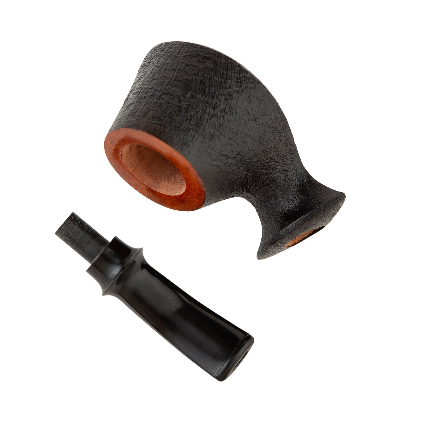 Slanted Volcano-Shaped Briar Pipe, Sold in Packs of 12