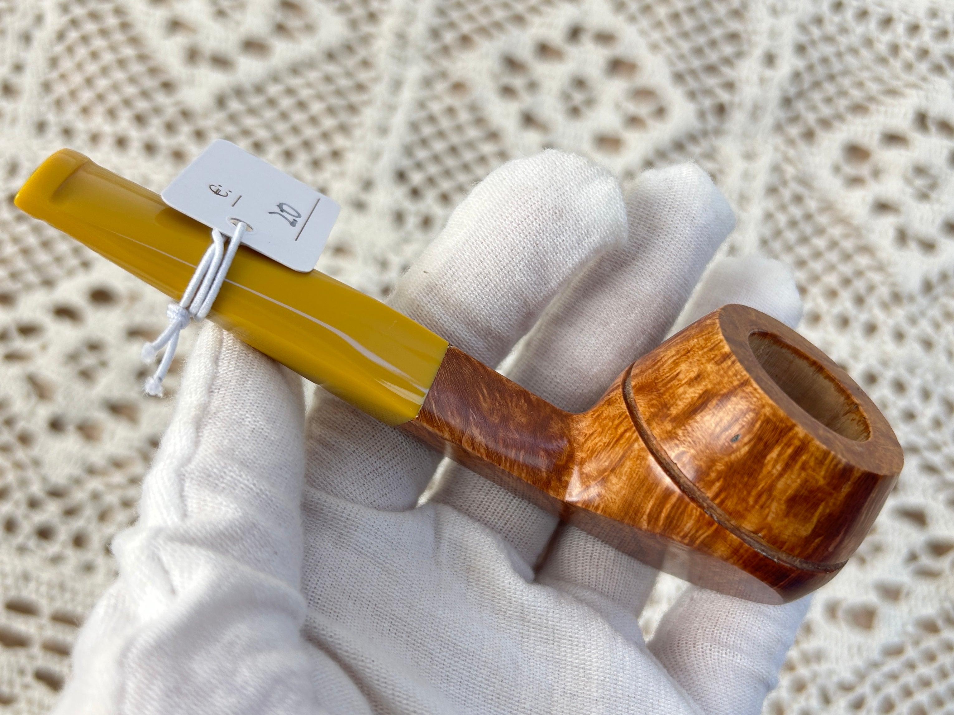 IDEA PIPES  Handmade  Briar Wood Tobacco Pipes Smooth Finished Bulldag Shape
