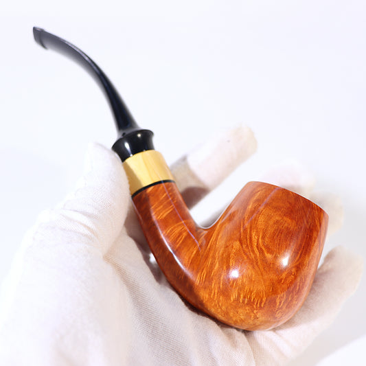 Full Bent Briar Wood Tobacco Pipe  Packs of 12