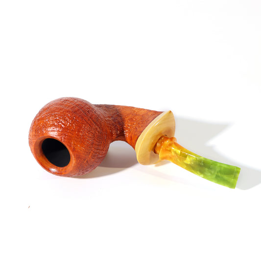 Idea pipes Colourful Strawberry wood Acorn Shape Finished Pipes