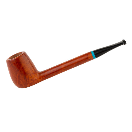 Liverpool-Style Briar Wood Tobacco Smoking Pipe – Handcrafted Wooden Pipe for Men, Pack of 12 for Collectors & Retail