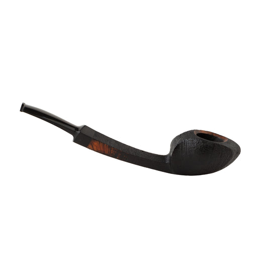 long Stem Pufferfish-Shaped Briar Wood Tobacco Smoking Pipe – Handcrafted Wooden Pipe for Men, Pack of 12 for Collectors & Retail