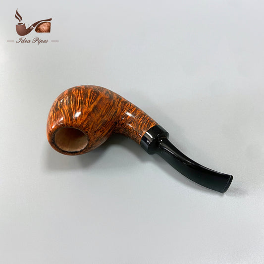 Heavily Bent Pufferfish-Shaped Briar Wood Tobacco Smoking Pipe – Handcrafted Wooden Pipe for Men, Pack of 12 for Collectors & Retail